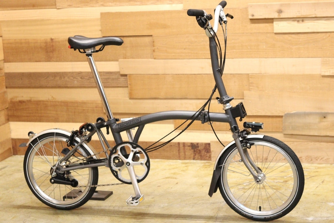 ブロンプトン BROMPTON M6L-X 2×3速 2020モデル 16インチ 折り畳みミニベロ フォールディングバイク チタンフォーク バック 【立川店】