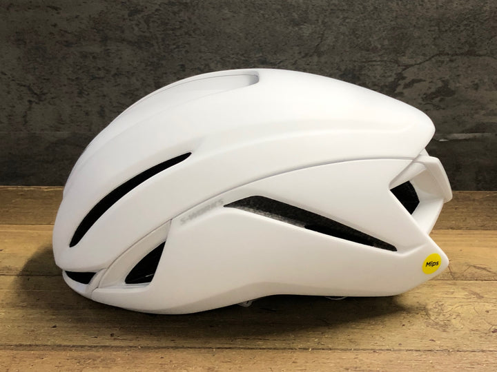 KM861 スペシャライズド SPECIALIZED S-WORKS EVADE4 ヘルメット WHITE Sサイズ 2026/01製造