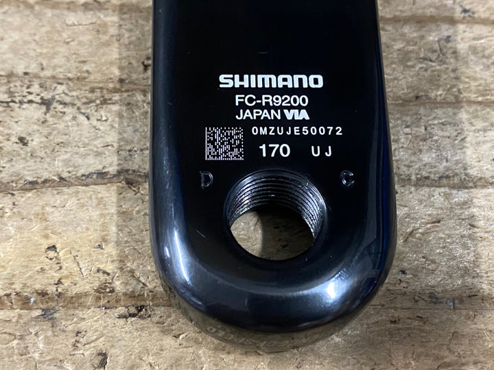 KE300 4iiii プレシジョン PRECISION 3 シマノ SHIMANO デュラエース DURA-ACE FC-R9200 左クランク パワーメーター 170mm