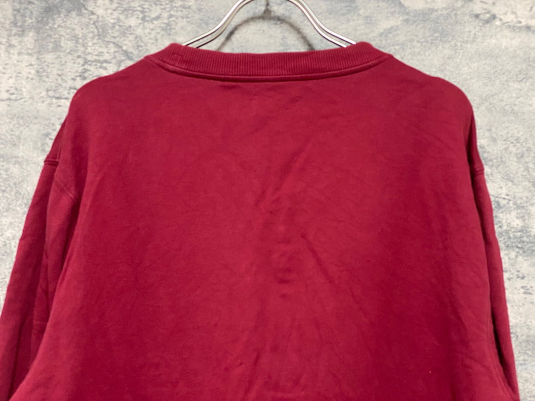 KG225 ラファ Rapha LONG SWEATSHIRT 長袖 スウェット トレーナー 赤 XXL