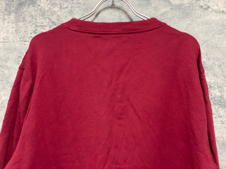 KG225 ラファ Rapha LONG SWEATSHIRT 長袖 スウェット トレーナー 赤 XXL
