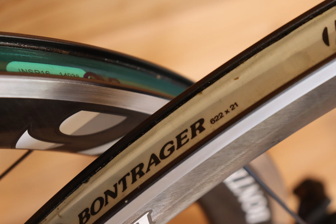 ボントレガー BONTRAGER オーラ AURA 5 アルミ・カーボン クリンチャー ホイールセット シマノ12/11S 【千葉店】