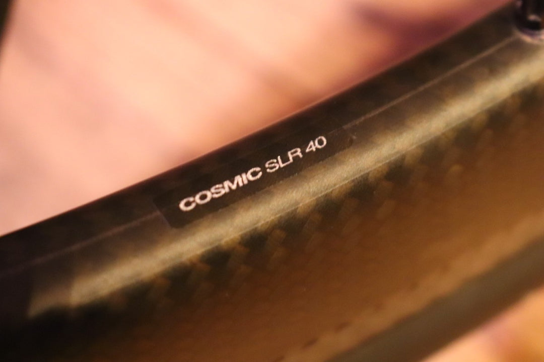 マヴィック MAVIC コスミック COSMIC SLR40 カーボン リムブレーキ チューブレス ホイールセット シマノ12/11S ワイドリム 19C 【東京南麻布店】