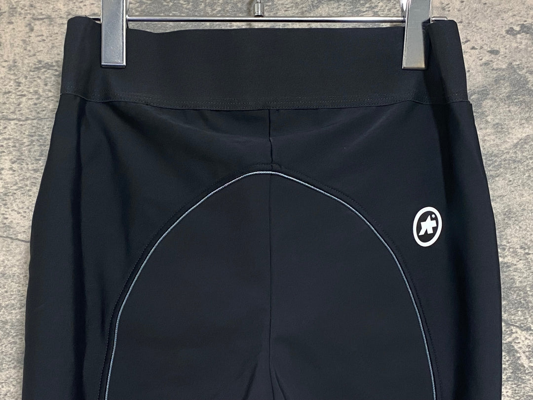 KQ670 アソス assos MOD.DEP. WINTER CARGO PANTS ロングパンツ 黒 S 裏起毛