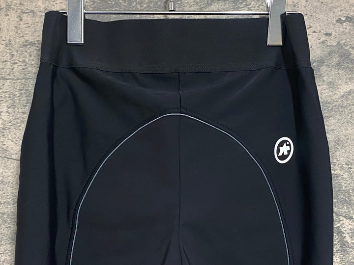 KQ670 アソス assos MOD.DEP. WINTER CARGO PANTS ロングパンツ 黒 S 裏起毛