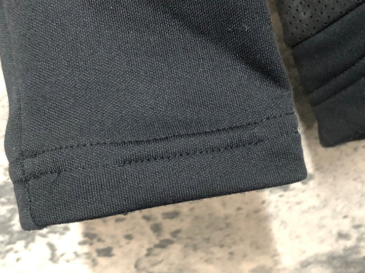 KD407 カステリ CASTELLI 長袖 サイクルジャケット 黒 S 裏起毛 ※汚れ ラバー部べたつき