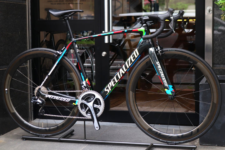 スペシャライズド SPECIALIZED ターマック TARMAC COMP SL5 SAGAN 2017モデル 56サイズ シマノ デュラエース 9070 MIX Di2 11S カーボン ロードバイク 【東京南麻布店】