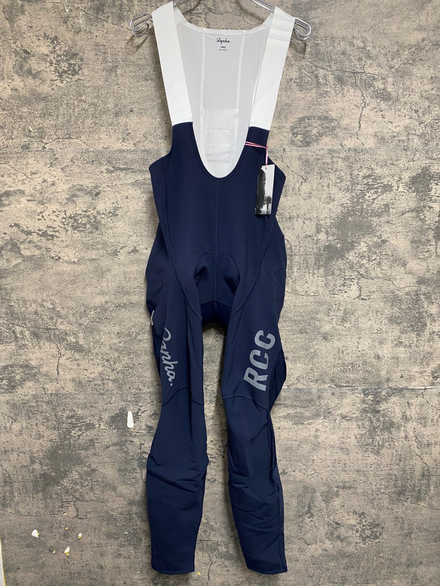 KJ012 ラファ Rapha RCC PRO TEAM WINTER TIGHTS ビブタイツ ネイビー