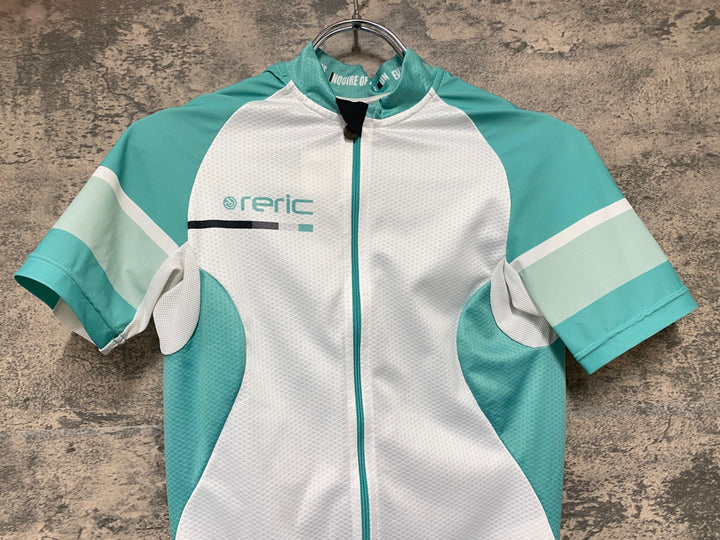 KJ977 レリック RERIC 半袖 サイクルジャージ 白 L