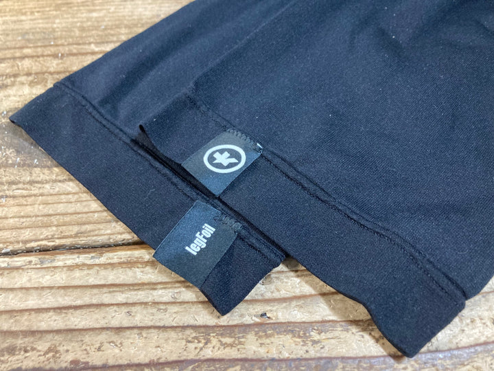 KC480 アソス assos LEG FOIL レッグカバー 黒 1