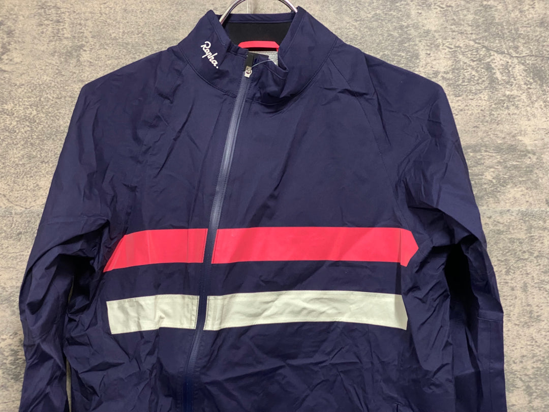 JV241 ラファ Rapha RAIN JACKET 長袖 レインジャケット 濃紺 S