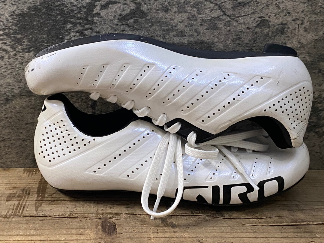 KK030 ジロ GIRO EMPIRE SLX ビンディングシューズ 白 3穴 EU41