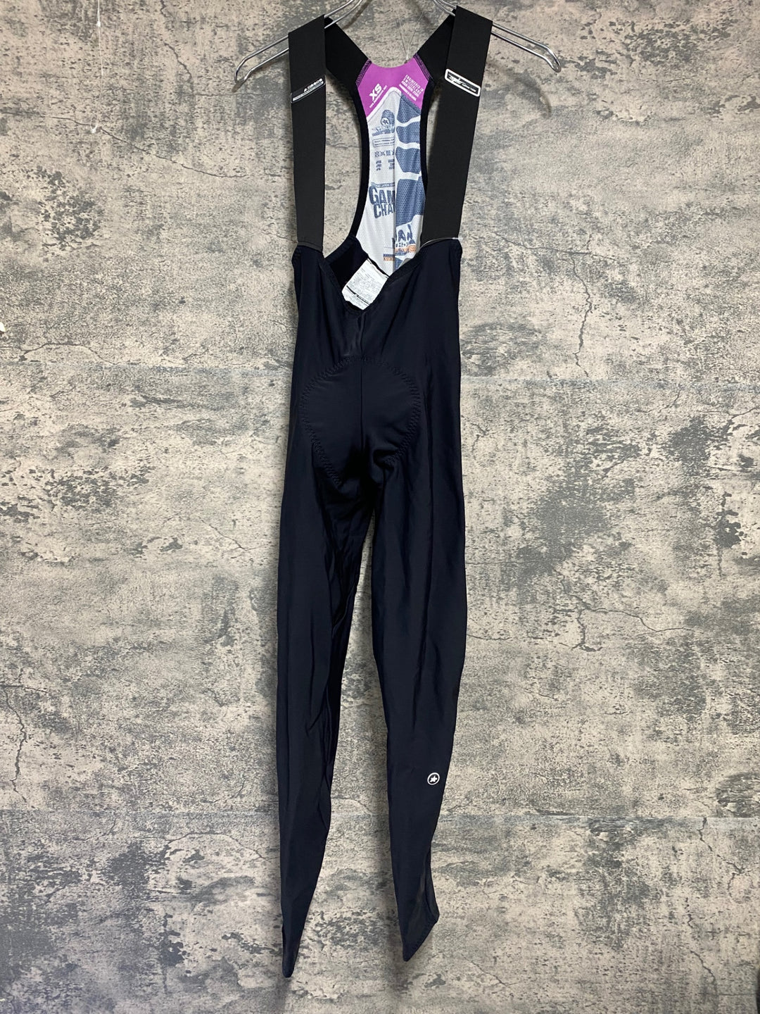 JN294 アソス assos habuTightsMille S7 ビブタイツ 黒 XS 裏起毛