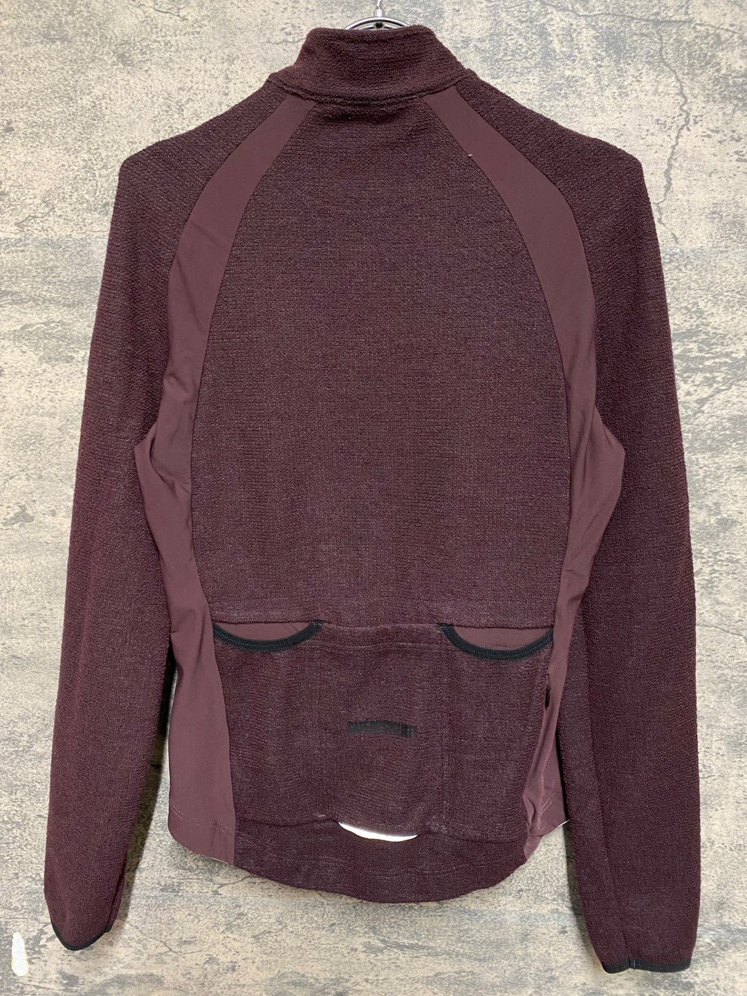 KS243 カフェドシクリステ cafe du cycliste MARGUERITE 長袖 サイクルジャージ S バーガンディー