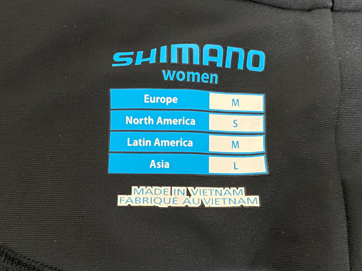 JO567 シマノ SHIMANO 7分丈 レーサーパンツ レディース 黒 L
