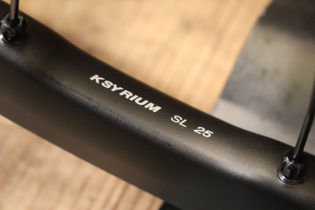 マヴィック MAVIC キシリウム KSYRIUM SL 25 アルミ チューブレスレディ ホイールセット シマノ11S/12S 【東京南麻布店】
