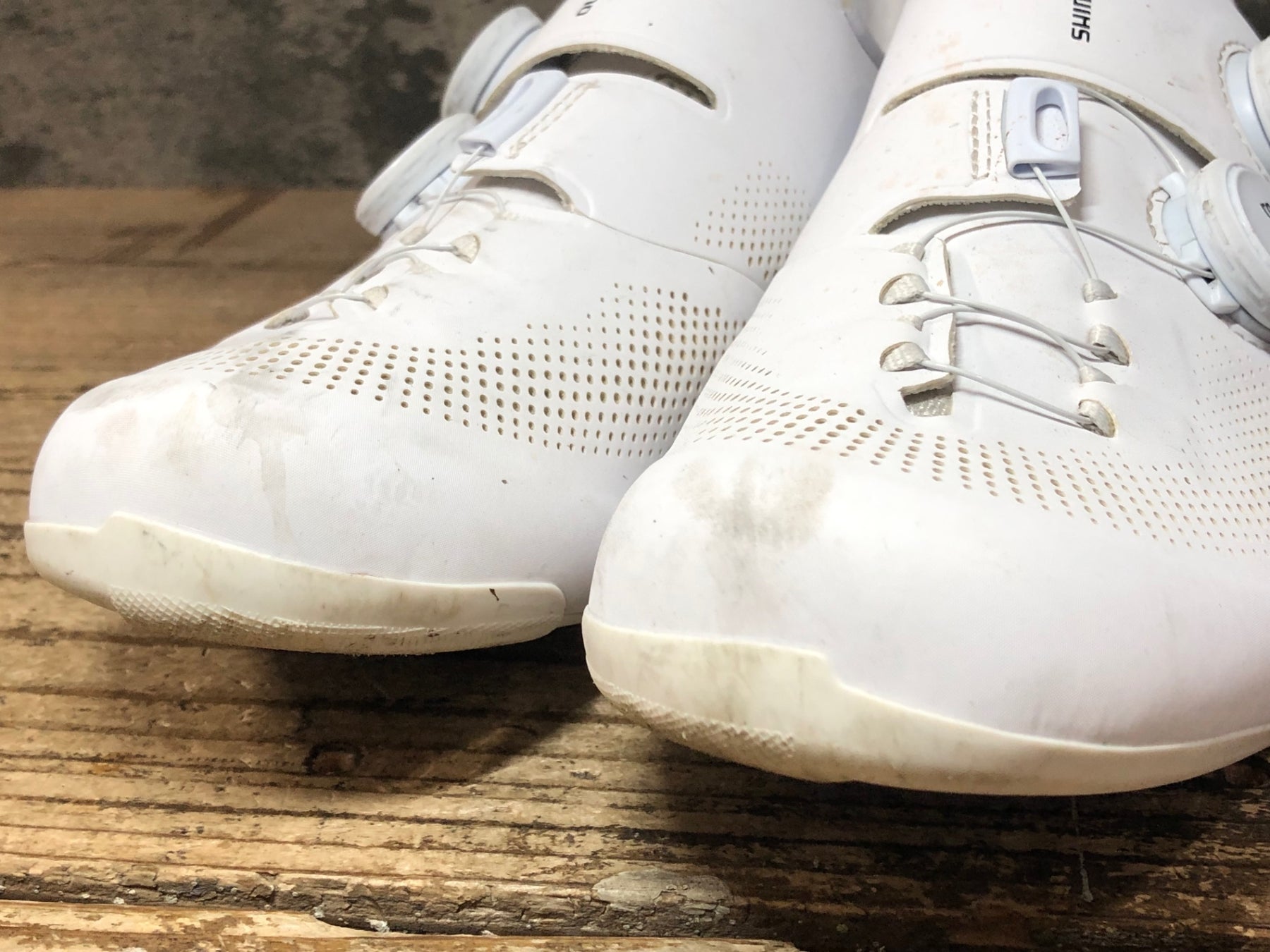 JP134 シマノ SHIMANO RC7 SHRC702M WIDE ビンディングシューズ 3穴