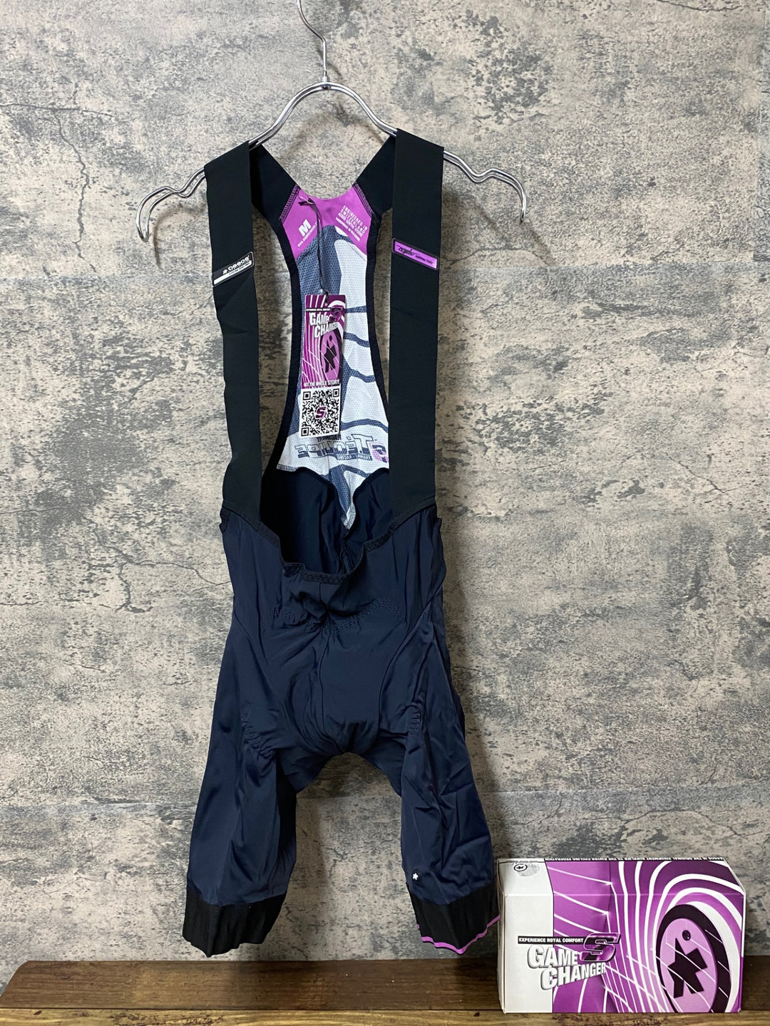 JQ196 アソス assos T equipe S7 ビブショーツ 黒 M