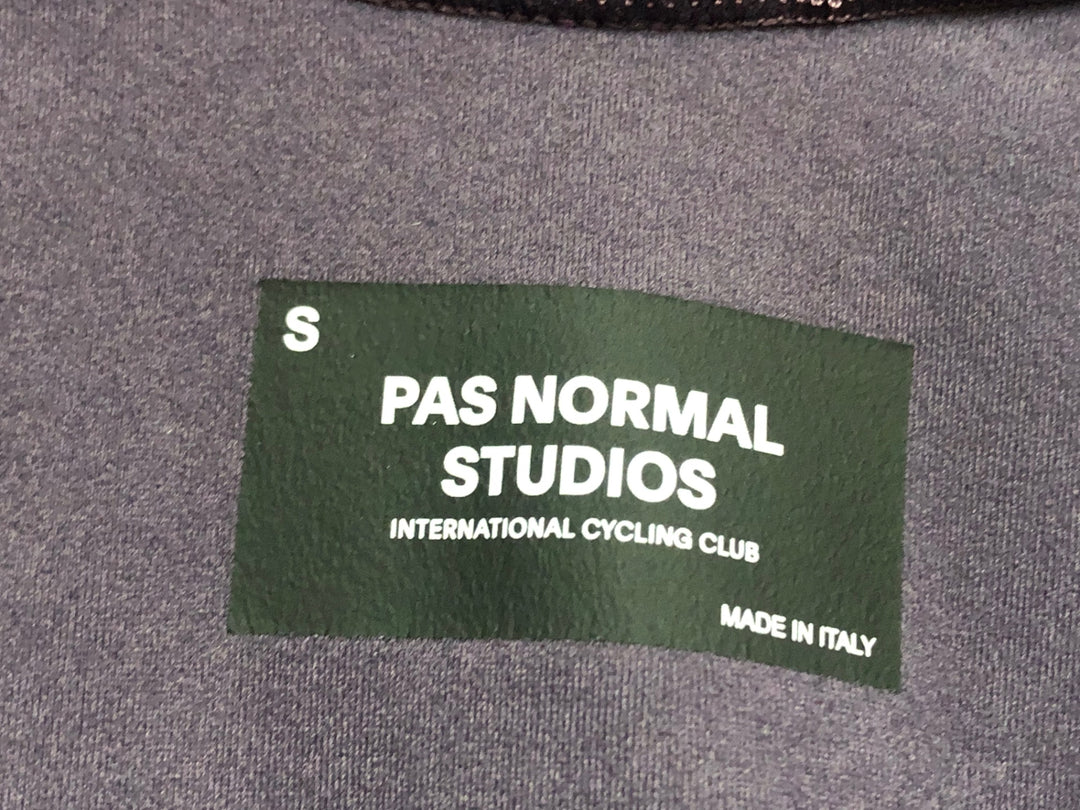 JZ669 パスノーマルスタジオ PAS NORMAL STUDIOS 長袖 サイクルジャージ 紫/紺 XS