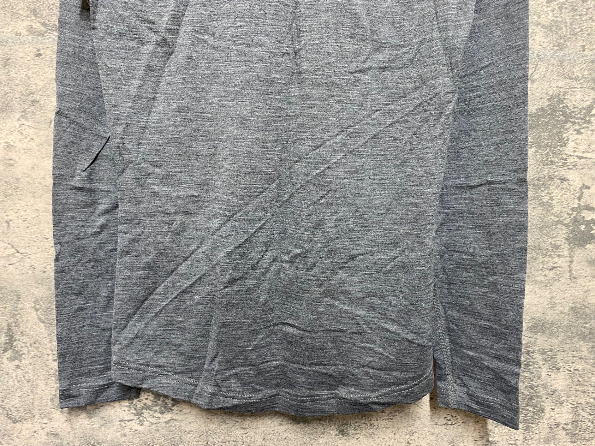 JO353 ラファ RAPHA MERINO BASE LAYER 長袖ベースレイヤー S グレー