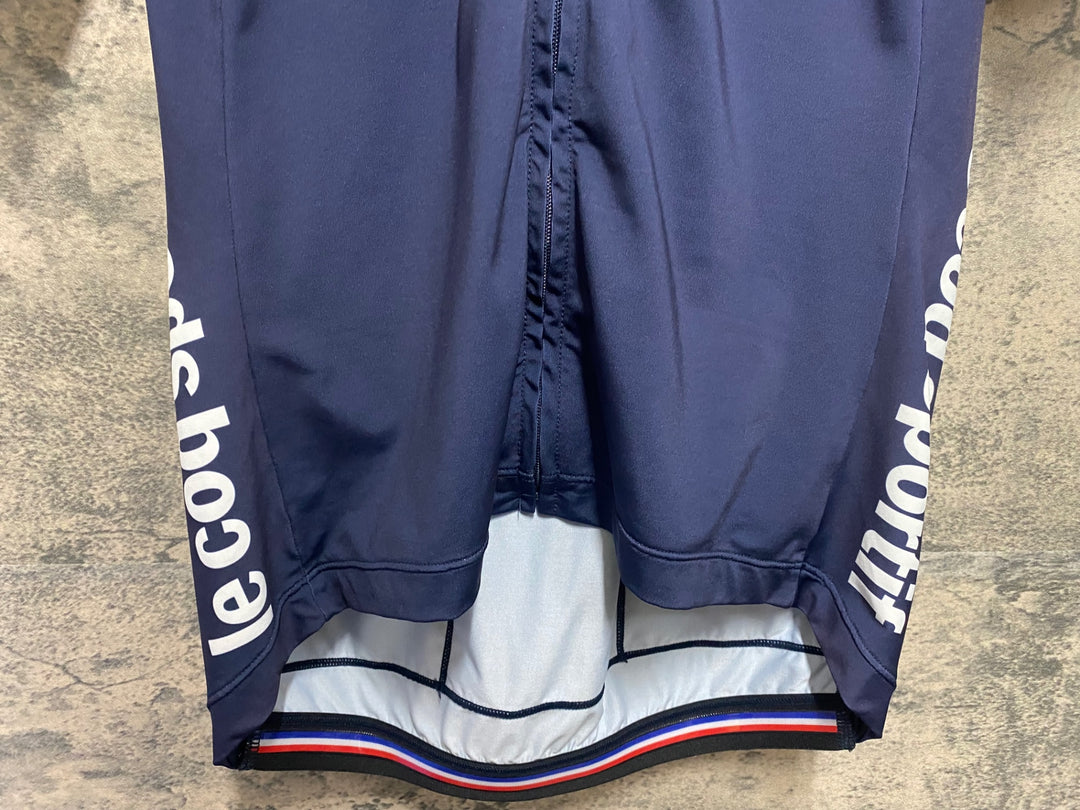 KH270 ルコックスポルティフ le coq sportif 半袖サイクルジャージ ネイビー O