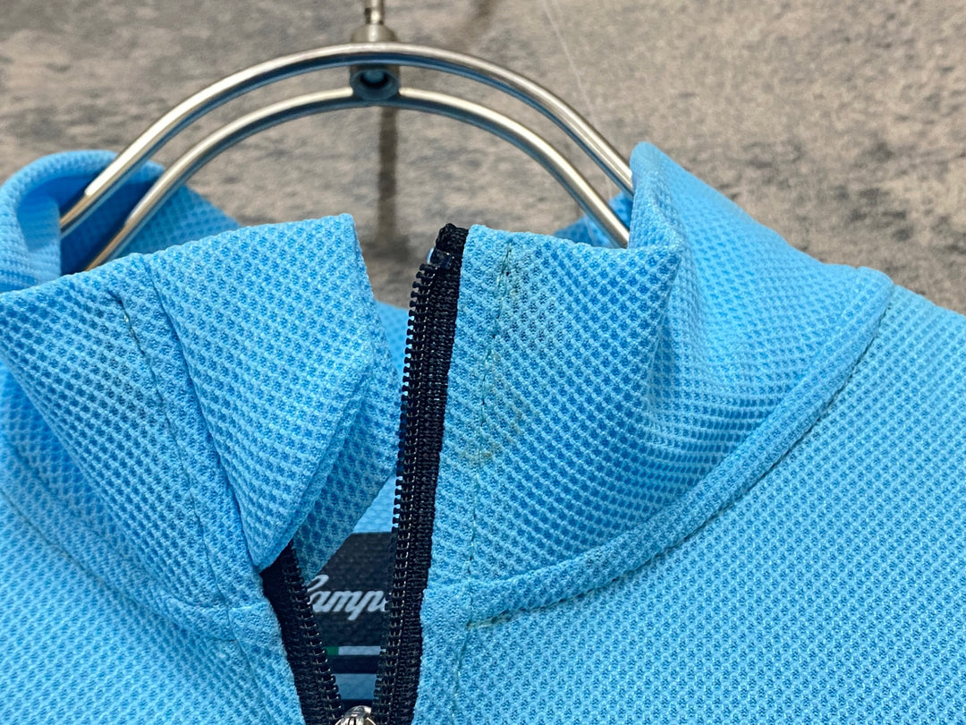KL633 カンパニョーロ CAMPAGNOLO 半袖 サイクルジャージ 水色 M