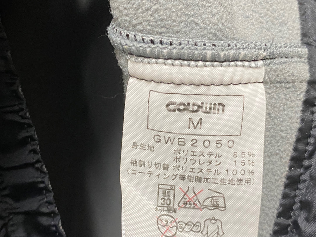 KB266 ゴールドウィン GOLDWIN 長袖 サイクルジャケット 黒 M 裏起毛 ※汚れ
