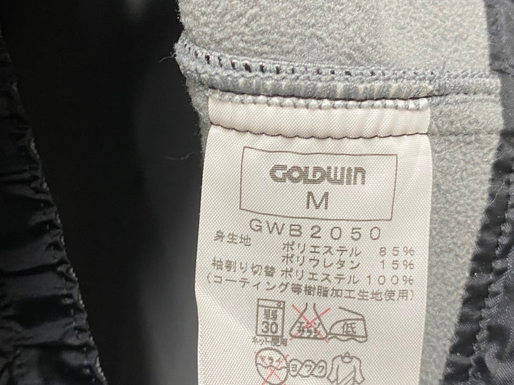 KB266 ゴールドウィン GOLDWIN 長袖 サイクルジャケット 黒 M 裏起毛 ※汚れ