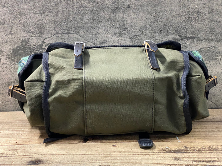 KR473 キャラダイス CARRADICE & HARRIS TWEED バッグ 緑