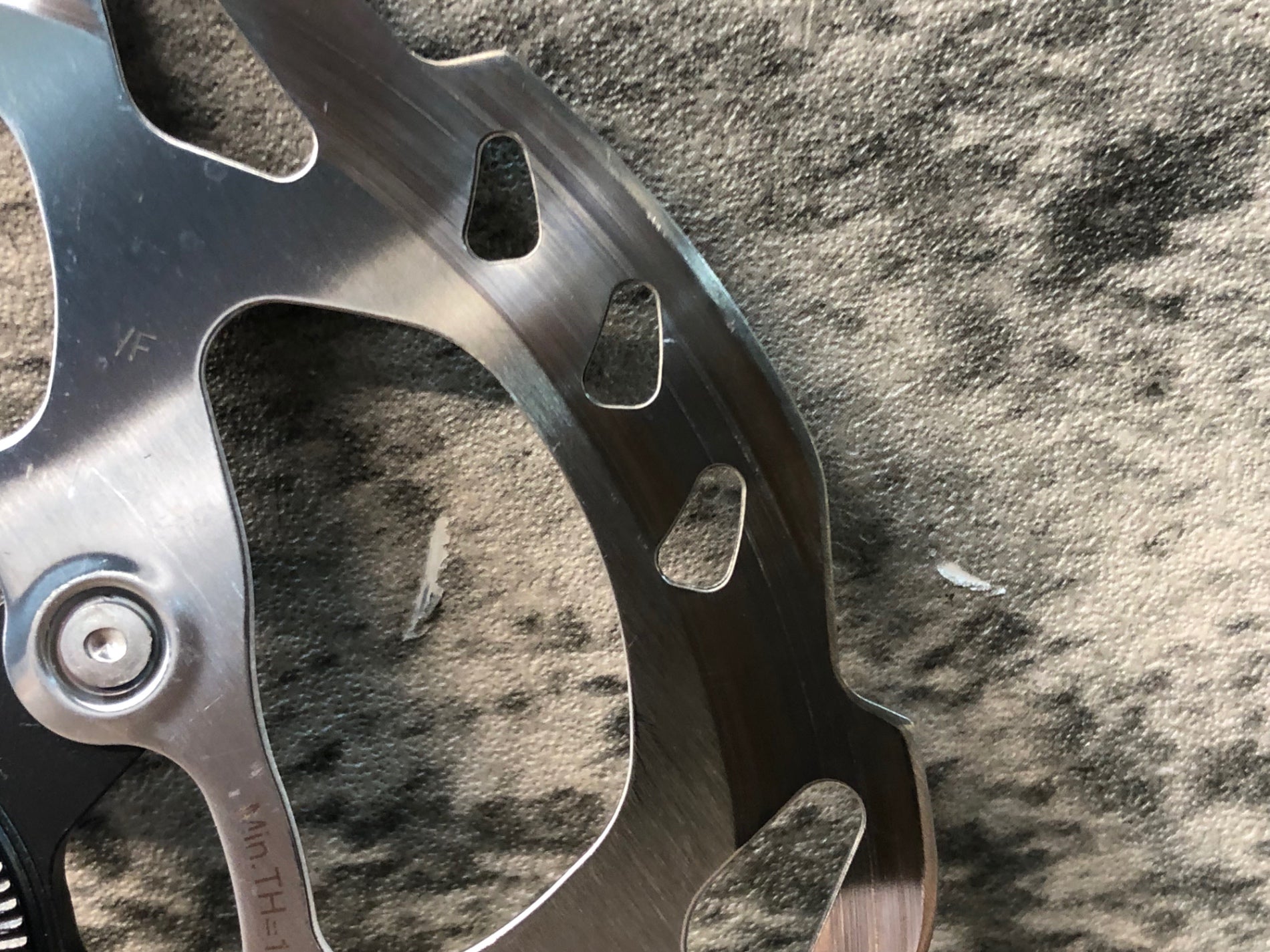 JP449 シマノ SHIMANO SM-RT70-S ディスクローター Φ160 1.7mm 前後