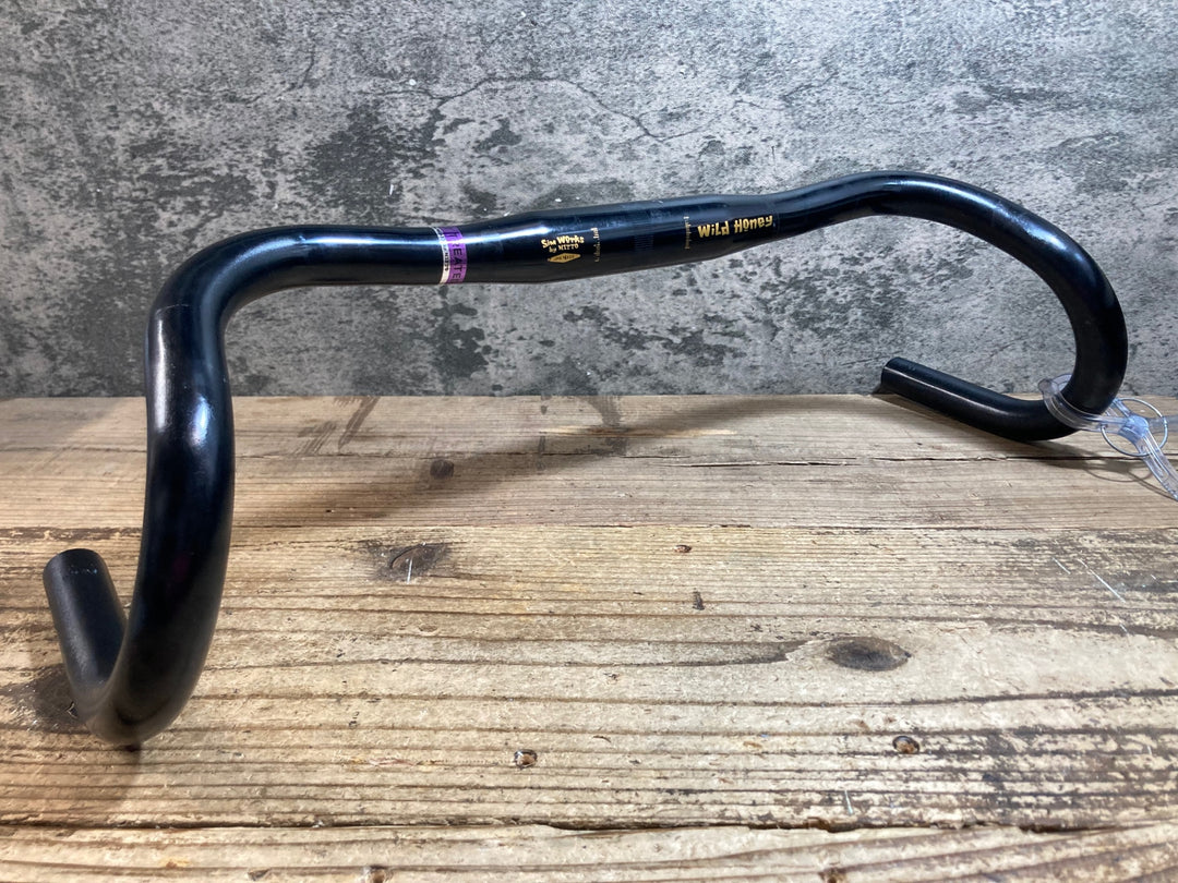 KJ490 シムワークス SIM WORKS by NITTO WiLd Honey SW56 アルミ ドロップハンドル 420/490mm Φ31.8