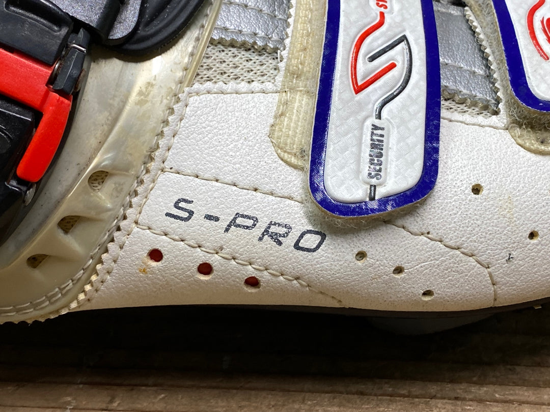 JQ134 シディ SIDI ビンディングシューズ 白 EU45 SPD-SL