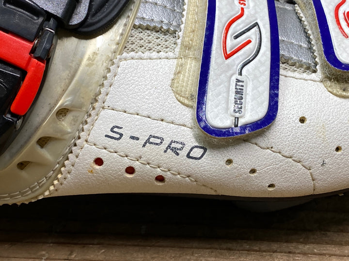 JQ134 シディ SIDI ビンディングシューズ 白 EU45 SPD-SL