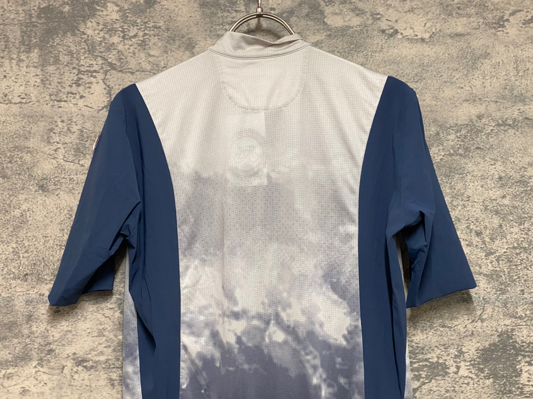 KF202 カステリ CASTELLI 半袖 サイクルジャージ グレー M