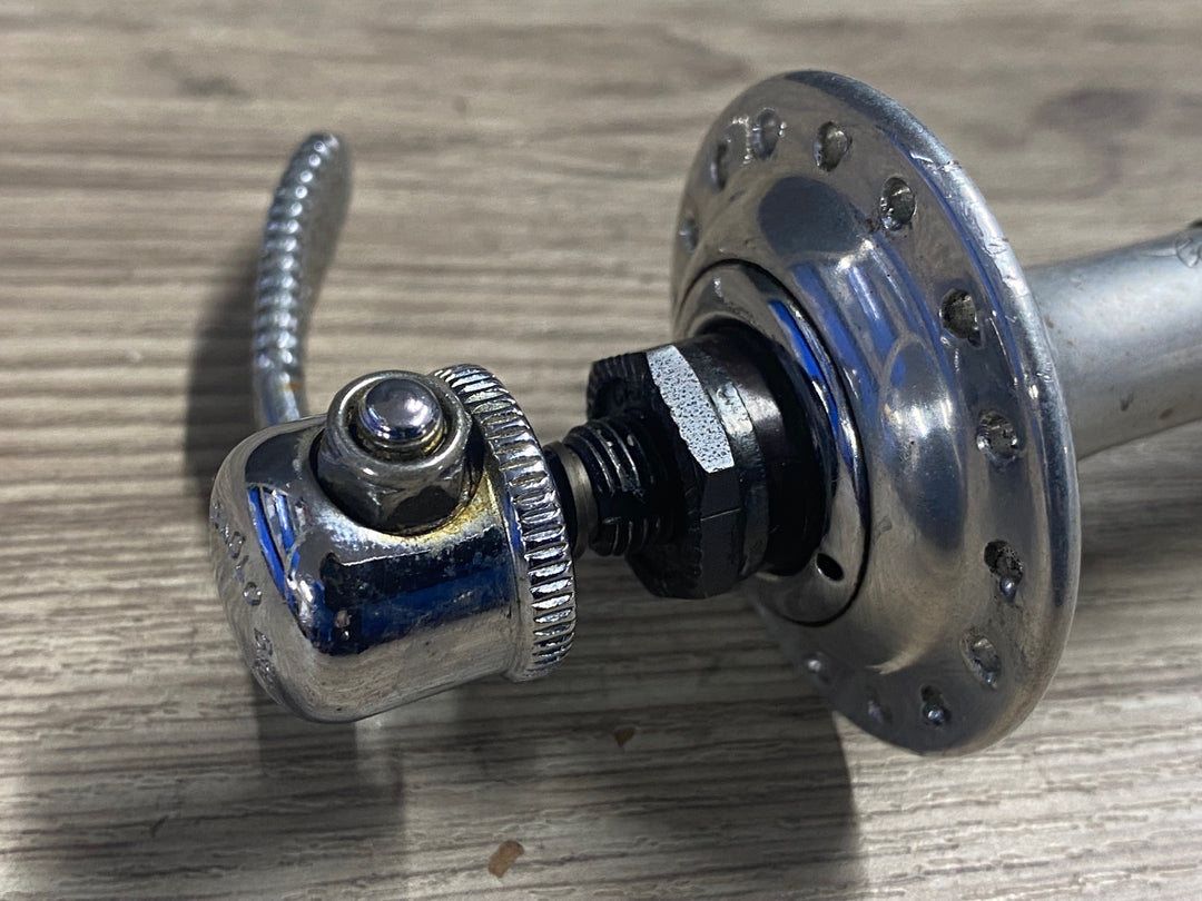 KI847 カンパニョーロ Campagnolo レコード RECORD ヴィンテージ フロントハブ 32H OLD100mm QR付