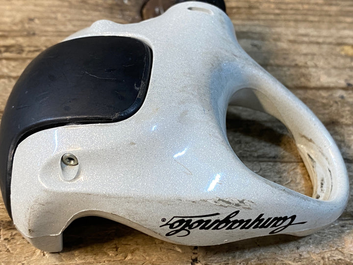 JX401 カンパニョーロ Campagnolo ビンディングペダル 白