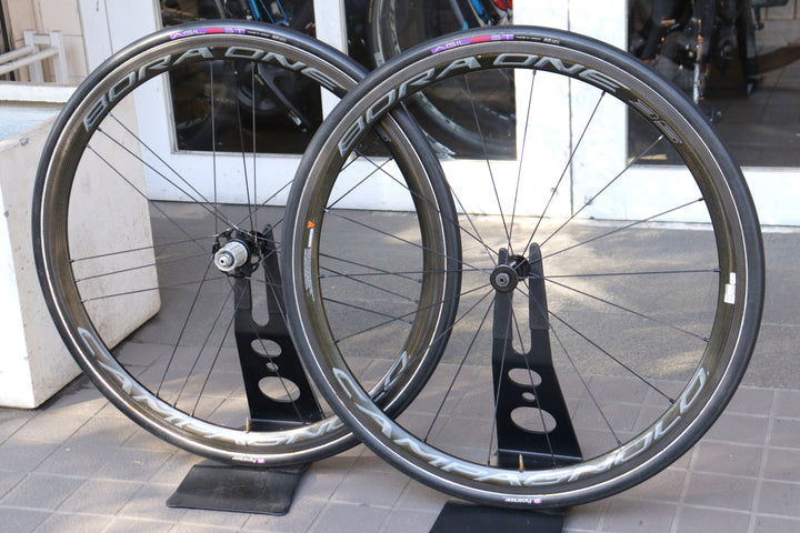 カンパニョーロ CAMPAGNOLO ボーラ BORA ONE 35 TU カーボン チューブラー ホイールセット シマノ 11S/12S 【横浜店】