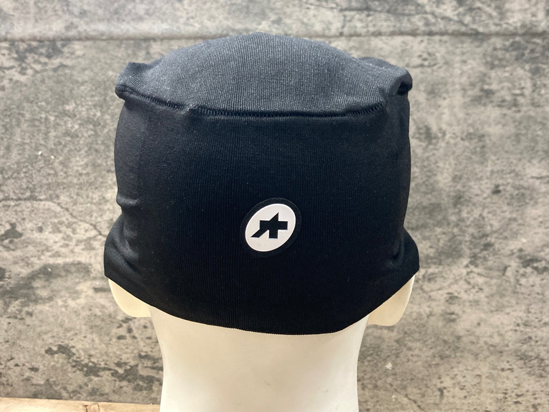 KQ176 アソス ASSOS サイクルキャップ 黒 サイズⅡ