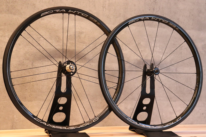 カンパニョーロ CAMPAGNOLO ボーラ BORA WTO 33 RIM AC3 シマノ 11S/12S 19C カーボン チューブレス ホイールセット 【さいたま浦和店】