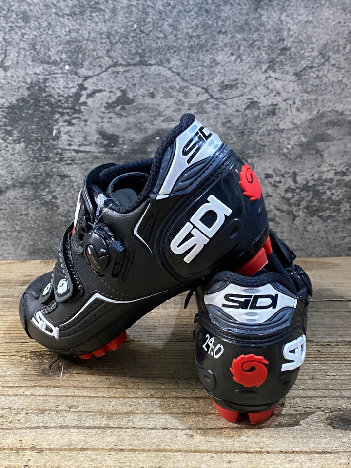 KG378 シディ SIDI TRACE MTB ビンディングシューズ 黒 SPD EU38W