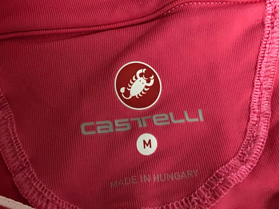 JZ886 カステリ CASTELLI Cycling Dress ピンク M レディース