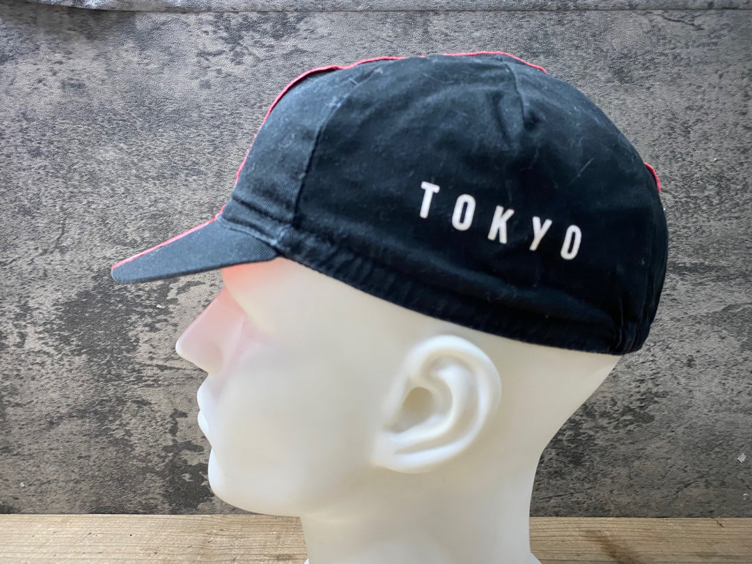 JZ853 ラファ Rapha サイクルキャップ 黒 フリーサイズ TOKYO