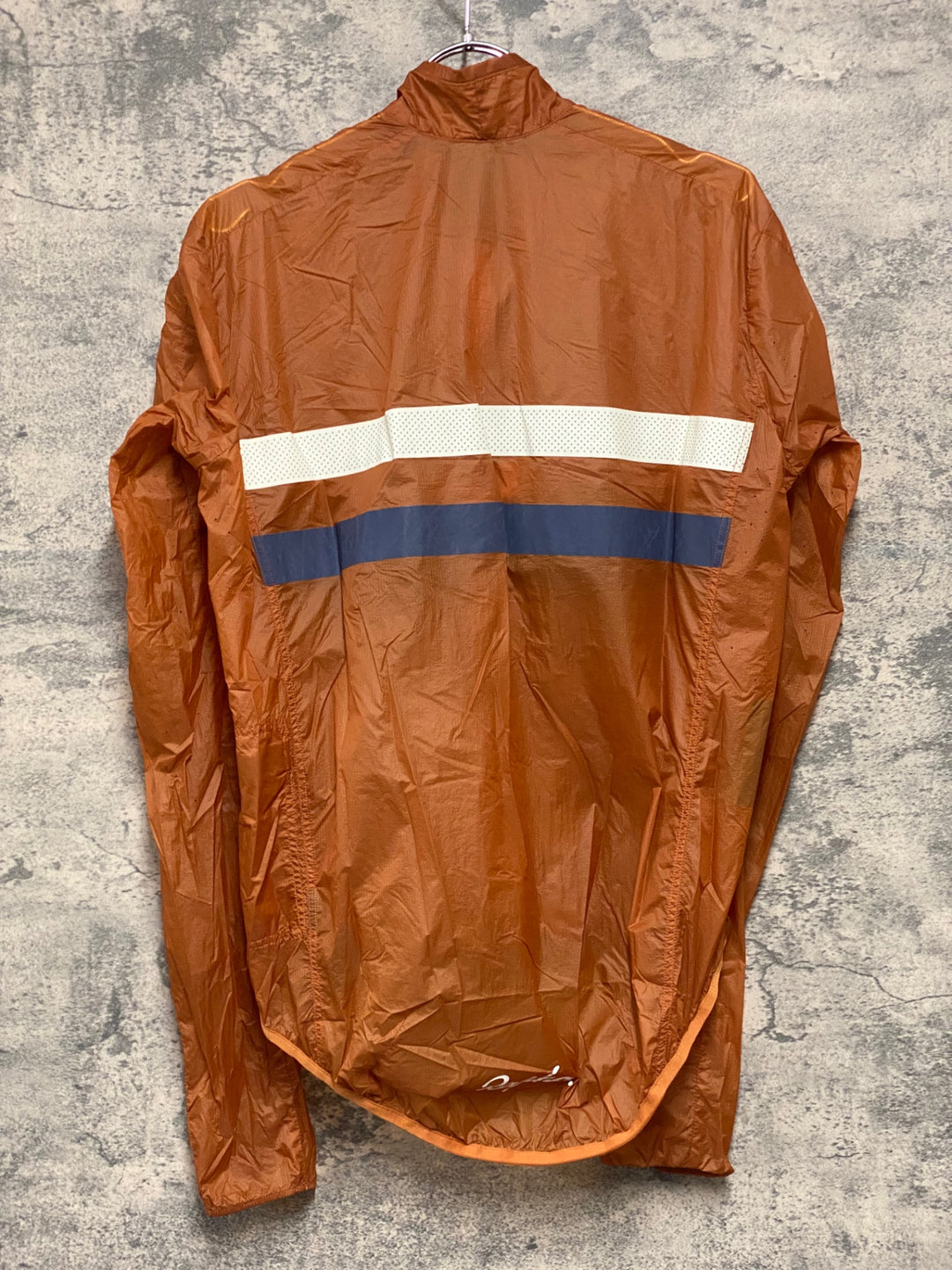 KB331 ラファ Rapha BREVET FLYWEIGHT WIND JACKET 長袖 サイクルジャケット オレンジ M