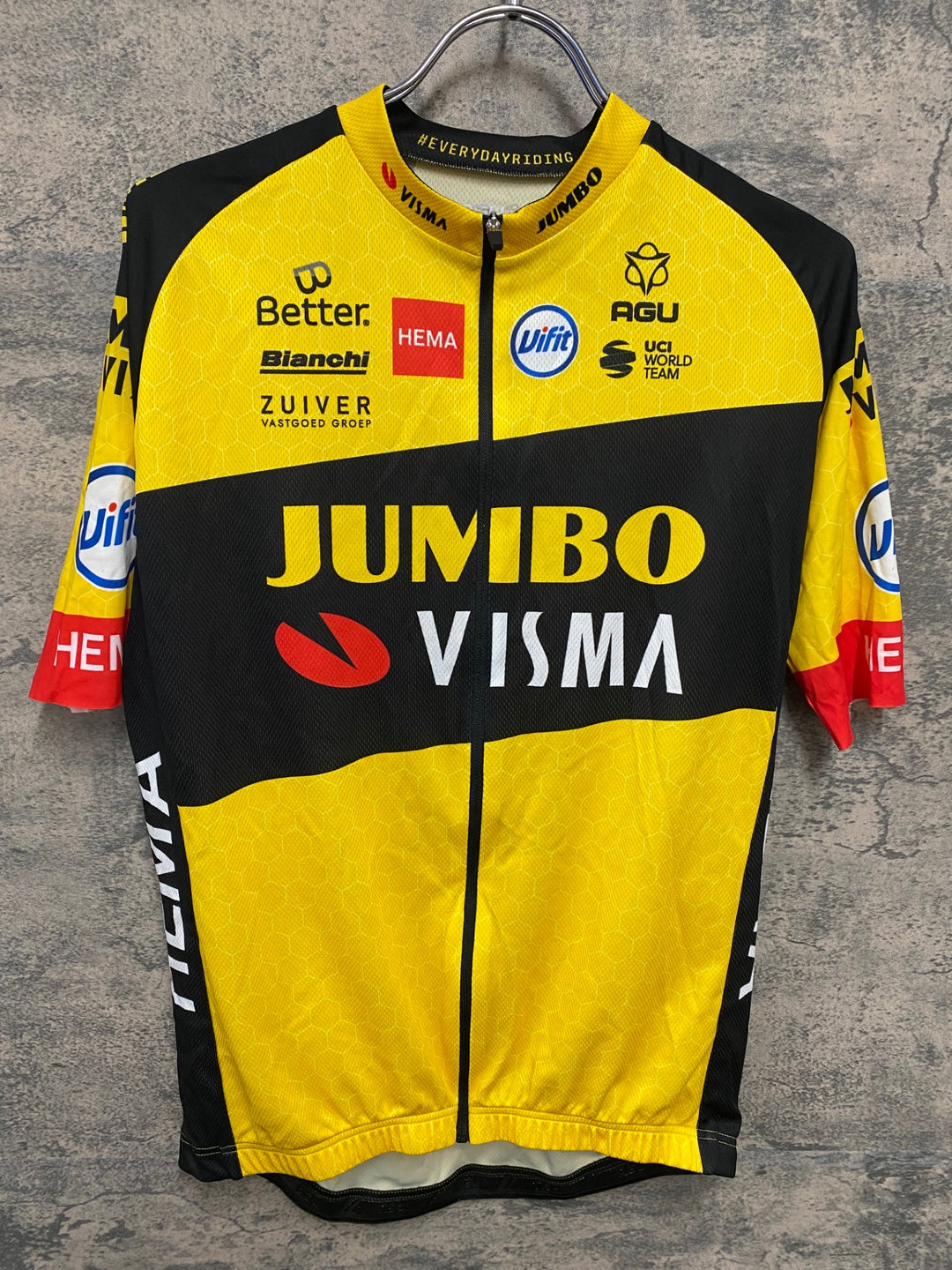 JP883 アグ AGU 半袖サイクルジャージ L JUMBO VISMA