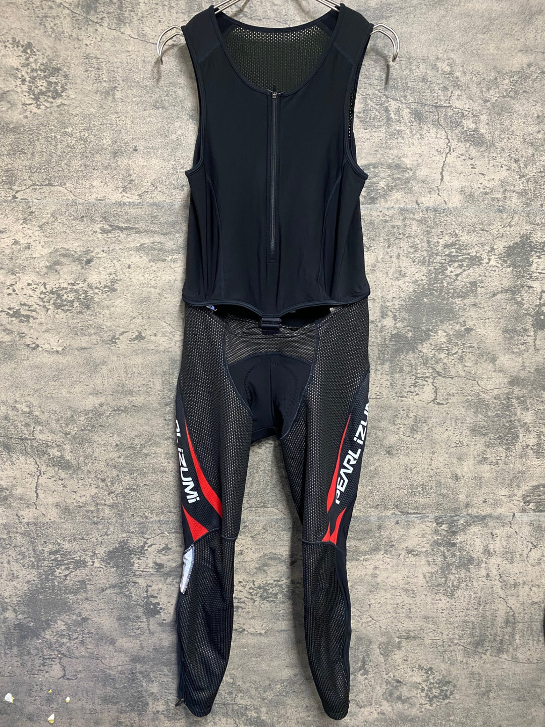 KD550 パールイズミ PEARL iZUMi ビブタイツ 黒 M 裏起毛 3D NEO PLUS WIND BREAK TITANIUM