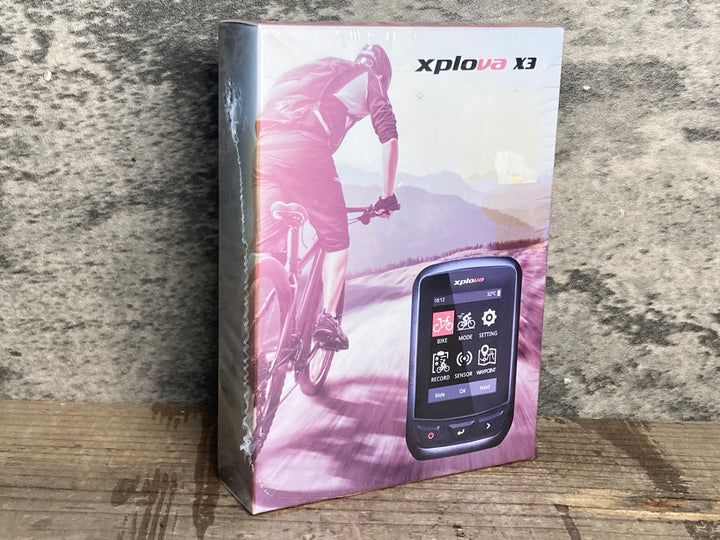 JF127 xplova X3 サイクルコンピューター 未開封