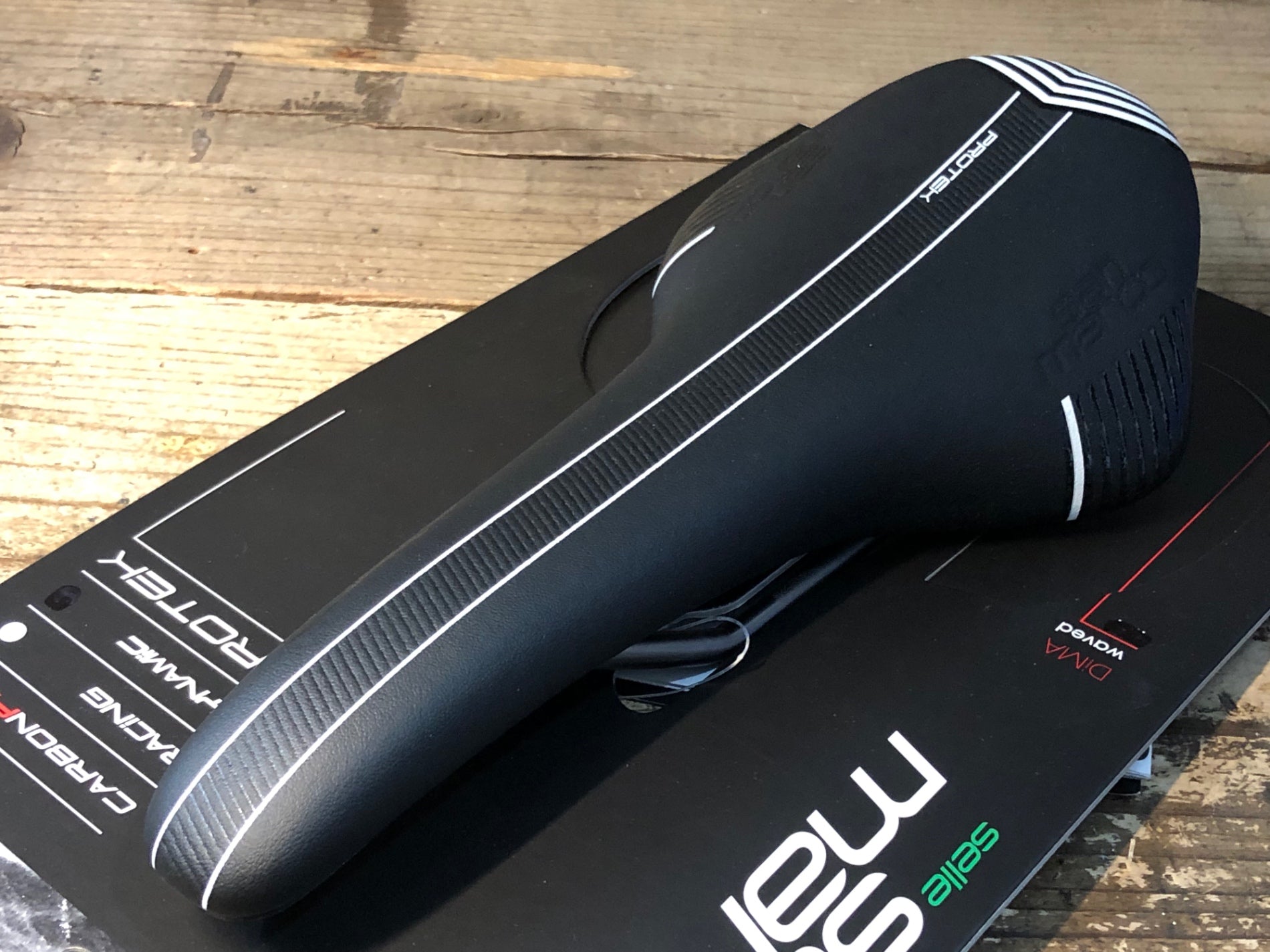 JR314 サンマルコ san marco CONCOR RACiNG PROTEK サドル 白黒 NARROW