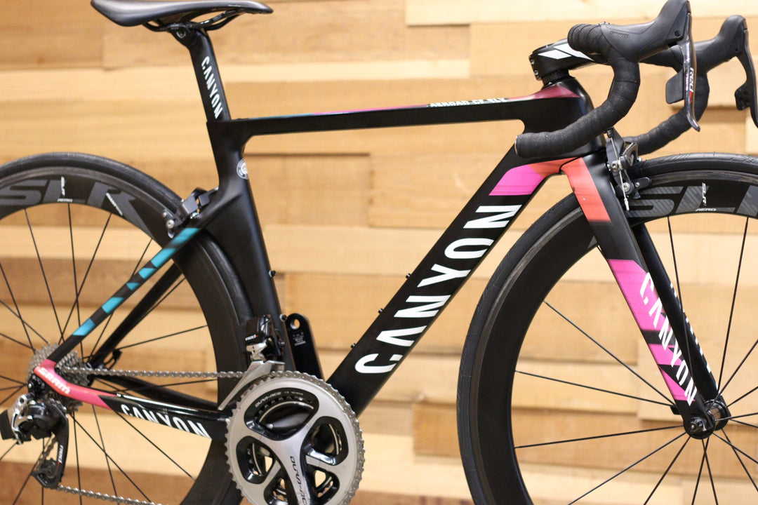 キャニオン CANYON エアロード AEROAD WMN CF SLX 9.0 TEAM CSR 2015年頃モデル 2XSサイズ スラム RED eTap 11S カーボン ロードバイク 【立川店】