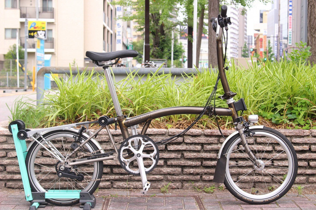 ブロンプトン BROMPTON M6RX スーパーライトモデル 2021 チタンフォーク バック 16インチ 折り畳み ミニベロ フォールディングバイク  【名古屋店】