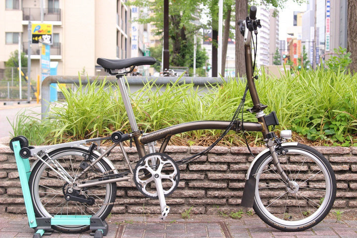 ブロンプトン BROMPTON M6RX スーパーライトモデル 2021 チタンフォーク バック 16インチ 折り畳み ミニベロ フォールディングバイク  【名古屋店】